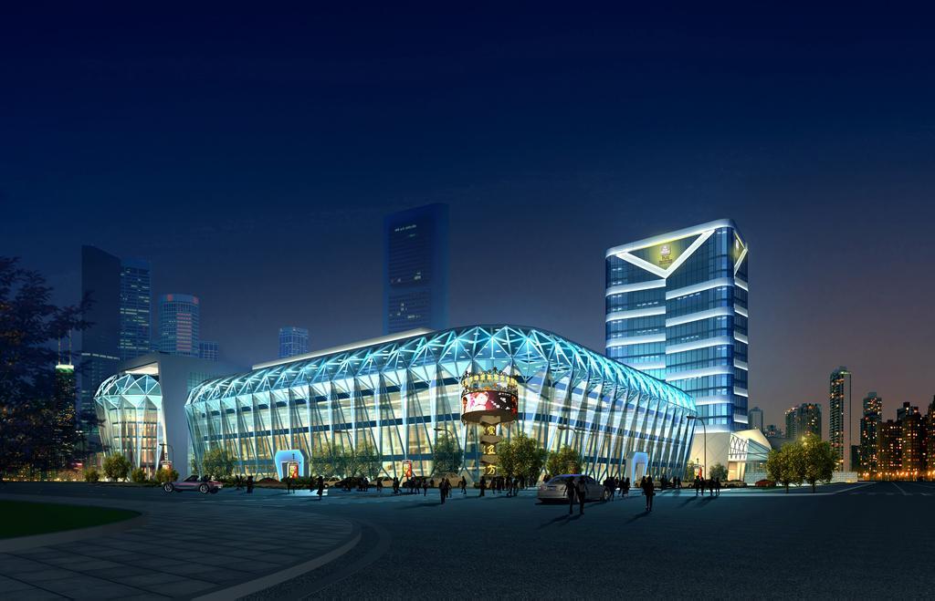 Shenzhen Baoan Plus Gems Cube Hotel Экстерьер фото